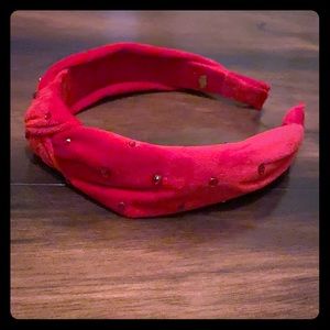 Bari Lynn Girls Velvet Knot Headband